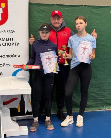 ФІналісти чемпіонату ДЮСШ №3 Луцьк з тенісу 